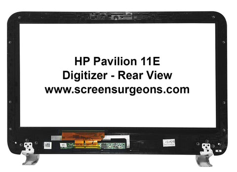HP 11-E Touchscreen Replacement Digitizer and Bezel Assembly - Screen Surgeons