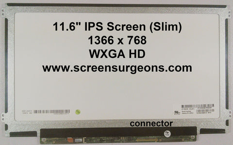 11.6" LED IPS Backlight Laptop LCD Panel - Screen Surgeons